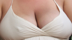wife tits in nice dress no bra