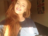 British redhead amateur - ginger english teen gets naked