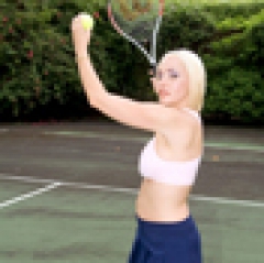 Tennis Court Tease - N