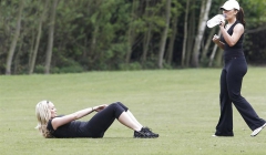 Jennifer Ellison Working Out in Liverpool - N