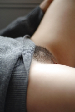 Girl With Perfect Hairy Pussy - N