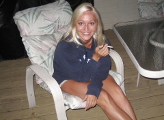 Smoking fetish blonde sweetheart - N