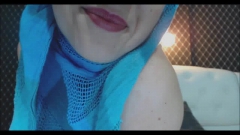 Arabian Beauty Striping Everything But Hijab For Hot Pussy F - N