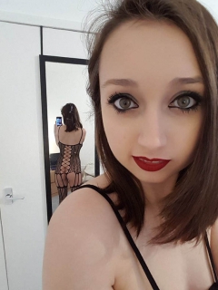 Goth teen naked selfies - emo hipster likes to show off her - N