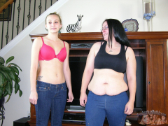 BBW And Skinny Teen - N