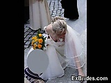 Real Hot Brides Upskirts!