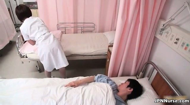 Japanese Nurse 9 - Cute Japanese Nurse Gets Groped Part5 at DrTuber