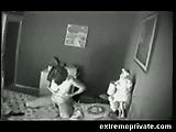 Spy cam caught morning masturbation my mom