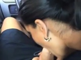 Amateur Hot Girl Sucking in a Car