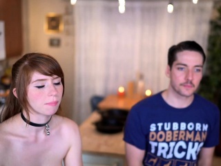 Sexy Redhead with Perfect Boobs and Nipples on Live Ca more