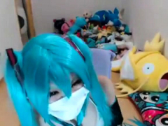 Miku Hatsune A Chating And Playing 130625