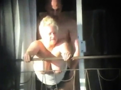 Hotel Balcony Fuck