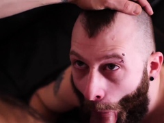 BEARFILMS Burly Bear John Lock Fucks Bottom After Blowjob