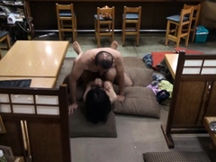 Julia nasty Japanese milf fucks in public places