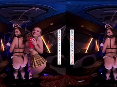 Naughty America - Three babes kick start a sex party